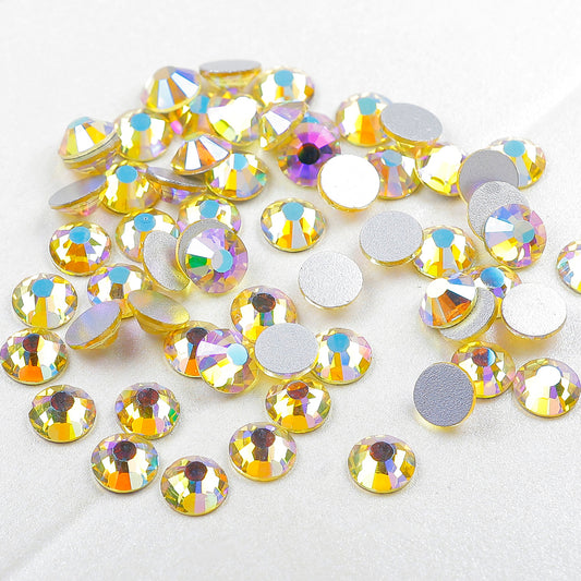 Jonquil AB Flatback Rhinestones