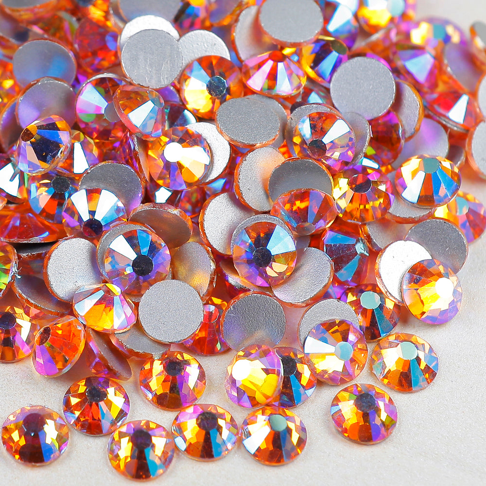 Lt Peach AB Flatback Rhinestones