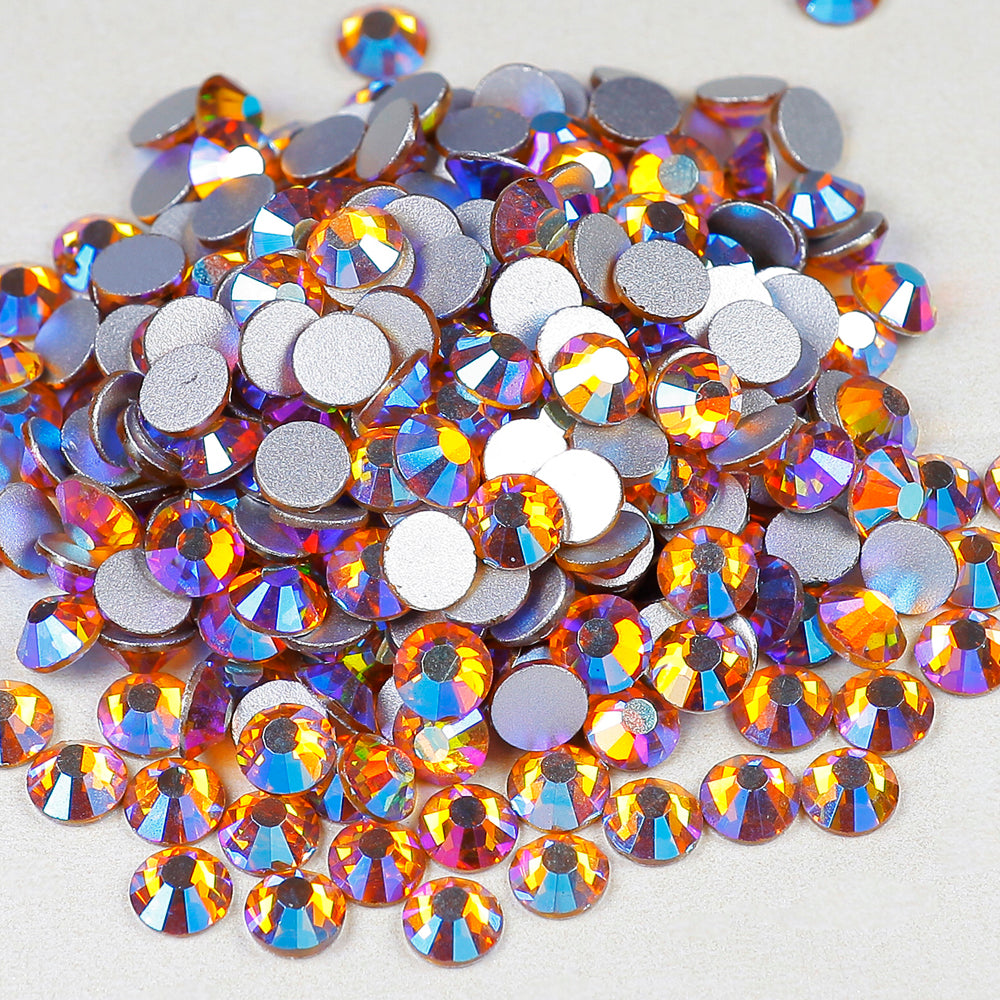 Topaz AB Flatback Rhinestones